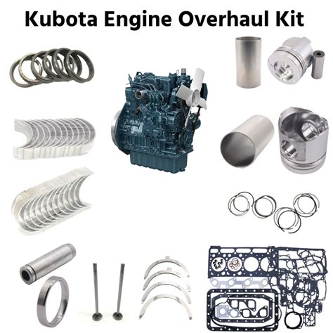 Overhaul Rebuild Kit Kubota D Engine Zero Turn Mower Zd Zd