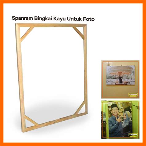 Jual Spanram Kayu Pigura Foto Shopee Indonesia