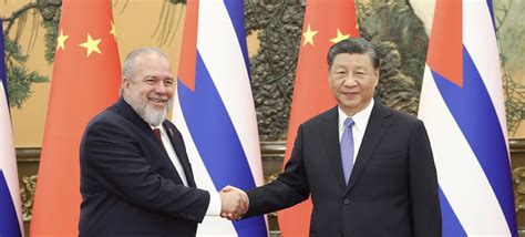 Xi Meets Cuban Prime Minister Chinadaily Cn