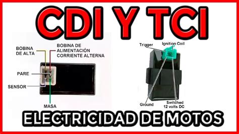 CDI De MOTOS Diferencias CDI Alterna Continua Y TCI YouTube