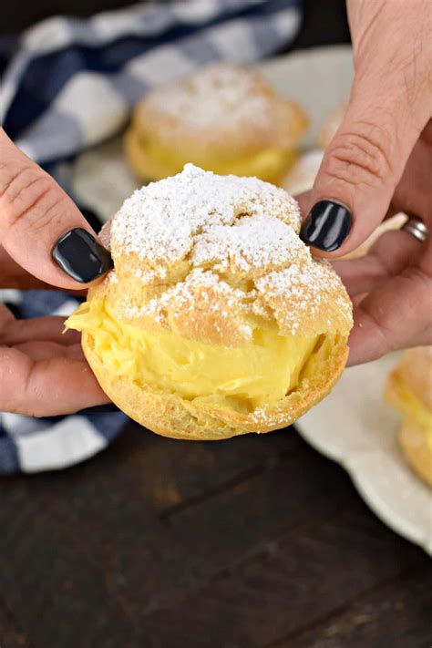 Cream Puff Recipe Shugary Sweets