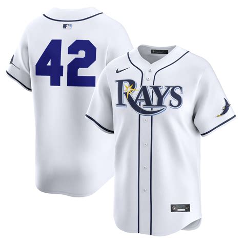 Tampa Bay Rays Nike Home 2025 Jackie Robinson Day Limited Jersey – White