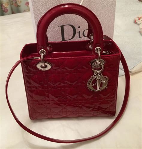 Lady Dior Red Bag IUCN Water