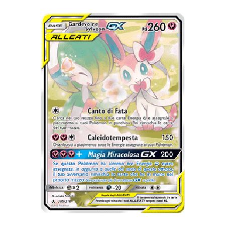 Gardevoir E Sylveon Gx Alleati Full Art Viva Tcg