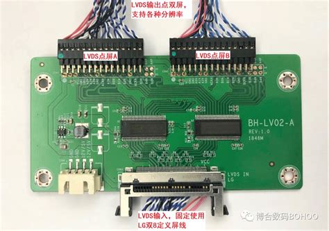 Lvds接口屏线安装图解lvds信号分配器延长器bhlv02a板卡方案发布 Csdn博客