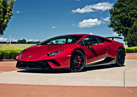 Rent a Lamborghini Huracan Performante in in Europe