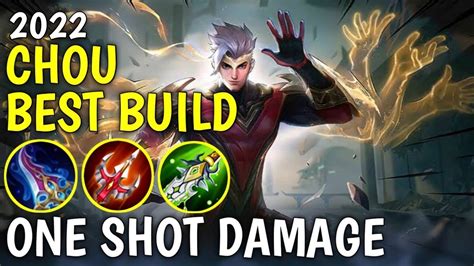 CHOU BEST BUILD 2022 TOP 1 GLOBAL CHOU BUILD GUIDE CHOU THUNDERFIST