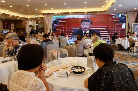 直播回顾：习近平成功连任总书记 中国共产党第二十届常委亮相 Abc News