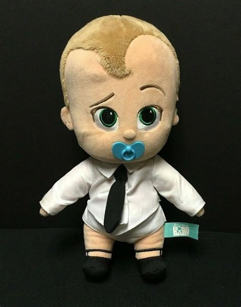 DreamWorks Talking Boss Baby Plush Doll Toy 13” Commonwealth 2017 ...