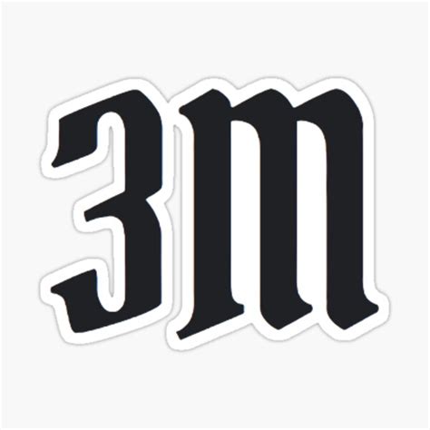 "3M Logo" Sticker for Sale by fullstackdan | Redbubble