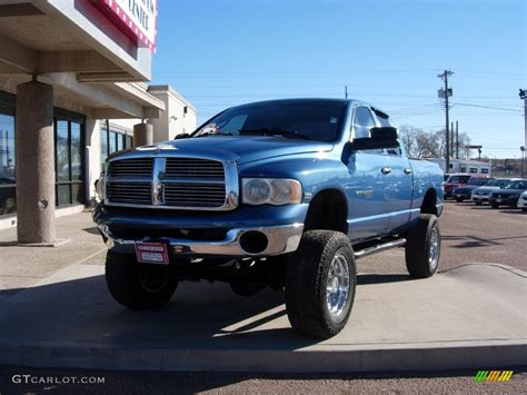 2003 Atlantic Blue Pearl Dodge Ram 2500 Slt Quad Cab 4x4 109113937 Photo 23