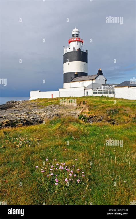 Lighthouse Hook Head County Wexford Ireland Europe Stock Photo Alamy