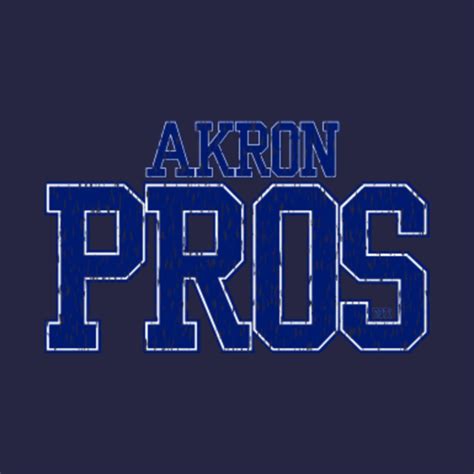 Vintage Akron Pros (Blue & White) - Akron Pros - Phone Case | TeePublic