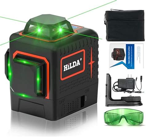 HILDA 4x360Laser Level 16 Lines Green Line Laser Self Leveling With