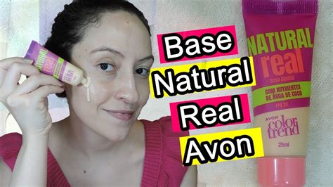 Resenha Base Natural Real Da Avon Laiane Lira Youtube