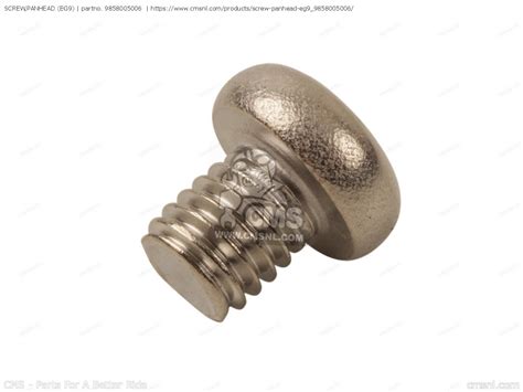 9858005006 Screw Panhead Eg9 Yamaha Buy The 98580 05006 At CMSNL