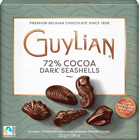 Amazon GuyLian Original Belgian Chocolate Seashells 250g Gift Box