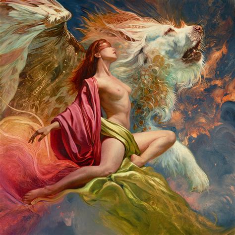 Unfolding Rainbow Boris Vallejo And Julie Bell