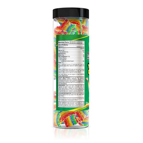 Yum Yum Gummies 250mg Cbd Infused Rainbow Bites Dealley