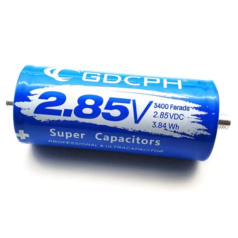 Super Capacitors 2 85v3400f Gdcph Ultracapacitor Charger Capacitor Low