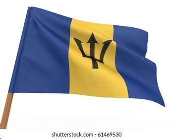 Flag Barbados D Rendering Photos Images Pictures Shutterstock