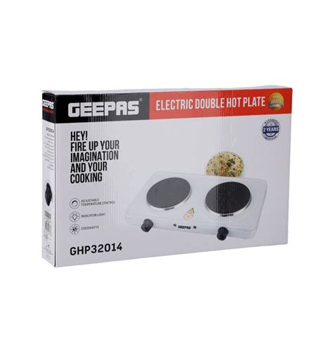 Geepas Electric Double Hot Plate Ghp Smart Biz