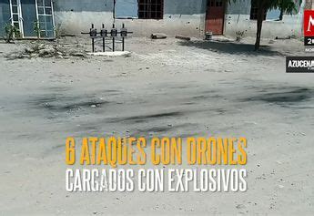 Van seis los ataques con Drones cargados de explosivos en Michoacán