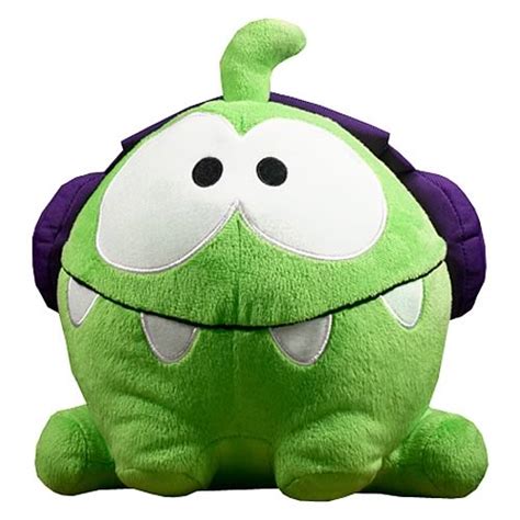 Cut the Rope 8-Inch DJ Box Om Nom Plush - Entertainment Earth