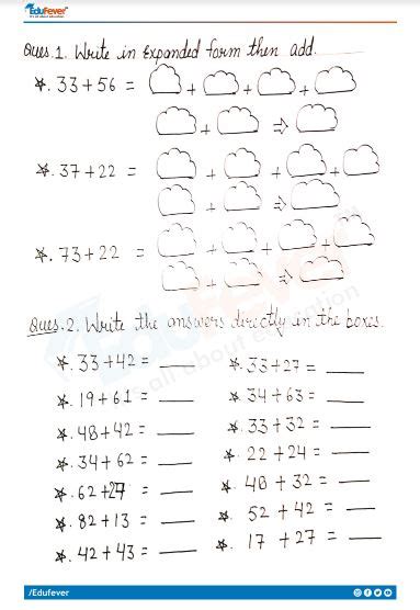 Cbse Class 3 Math Give And Take Worksheet With Solutions