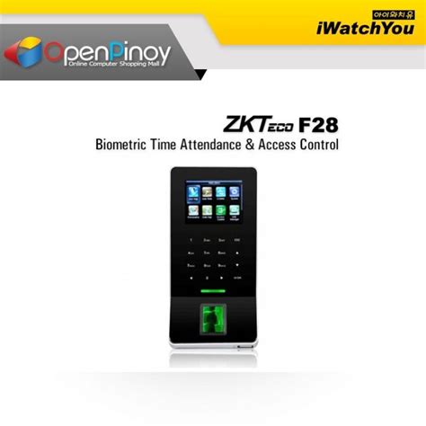 Zkteco F Biometric Time Attendance Access Control Furniture Home