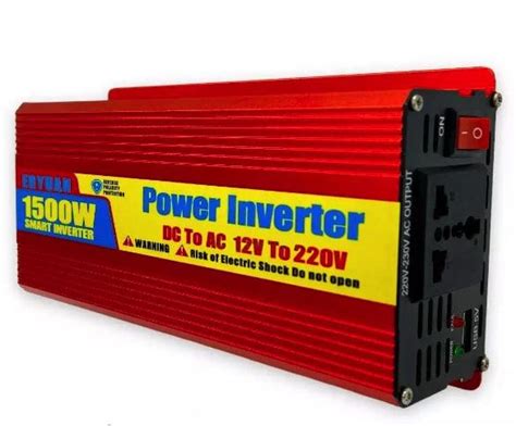 Купити Перетворювач з 12V на 220 V 1500 W Інвертор 12 220 Перетворювачі ...