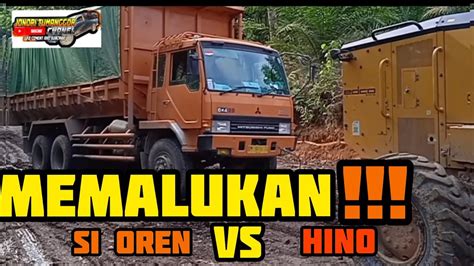 Memalukan Julukan Si Raja Lumpur Truk Fuso 6x4 HD 220Ps Si Oren Vs