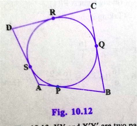 Solved A Quadrilateral Abcd Is Drawn To Circumscribe A Circle Prove