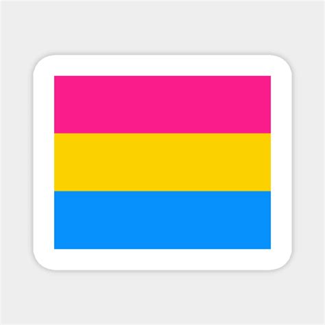 Pansexual Flag Pansexual Pride Magnet Teepublic