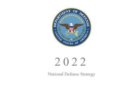 Dods 2022 National Defense Strategy Sof News