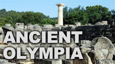 Ancient Olympia In Greece Home Of The Original Olympic Games Youtube