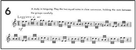 32nd Articulation And Staccato Exercises For Clarinetists By Paula Corley Dansr