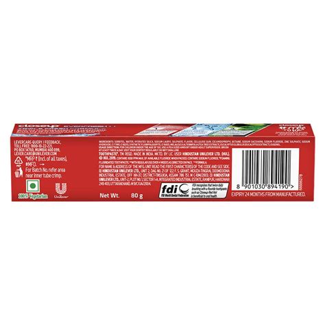 Closeup Everfresh Red Hot Triple Fresh Formula Toothpaste G Silverspotindia