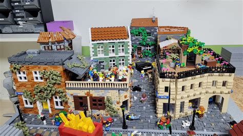 Live An Der Italienischen Lego Stadt Bauen Vertikal Live Testen Youtube