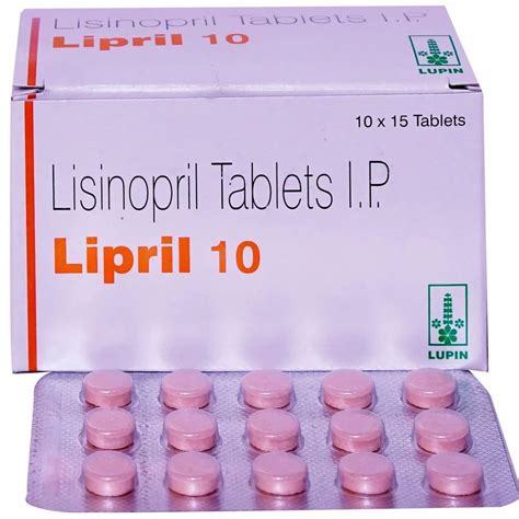 Lisinopril 10mg Tablets Non Prescription Cipla At Rs 301strip In Nagpur