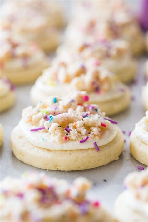 Birthday Cake Cookies Sugar Spun Run