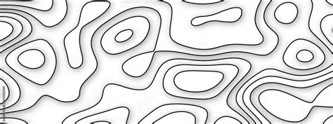 Abstract Topographic Contours Map Background Topography Map Background