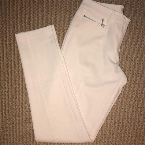 Michael Kors Pants And Jumpsuits Michael Kors White Dress Pants Poshmark