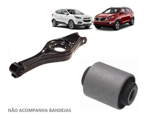 Bucha Da Bandeja Inferior Traseira Ix35 Sportage 2010 2017 Mercado Livre