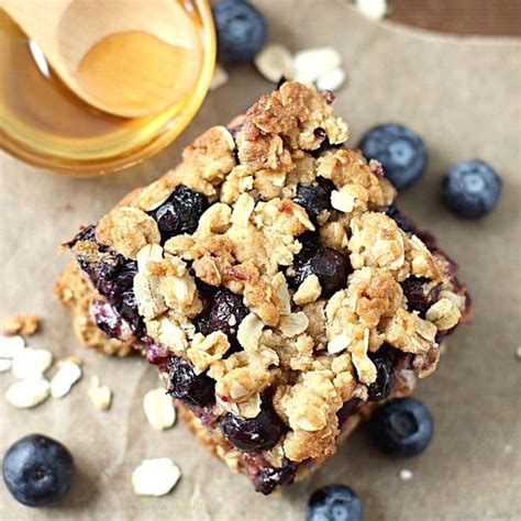 Easy Blueberry Oatmeal Bars Suburban Simplicity