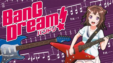 Top Poppin Party Songs Initial Cover Guitar Tab Tabs Lesson