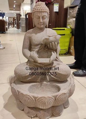 Multicolor Handmade Marble Fountion Buddha Statue Sizedimension 12 72 Inches At Rs 70000 In