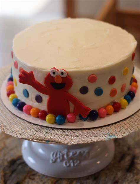 Elmo Birthday Cake - Sweet Smorgasbord