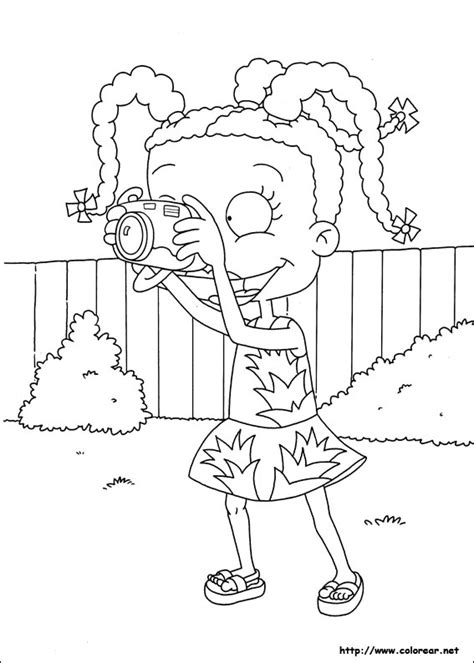 Dibujos Para Colorear De Rugrats Aventuras En Pa Ales