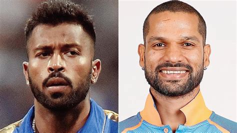 Ind Vs Sl Hardik Pandya Or Shikhar Dhawan Two Way Fight For India Captaincy